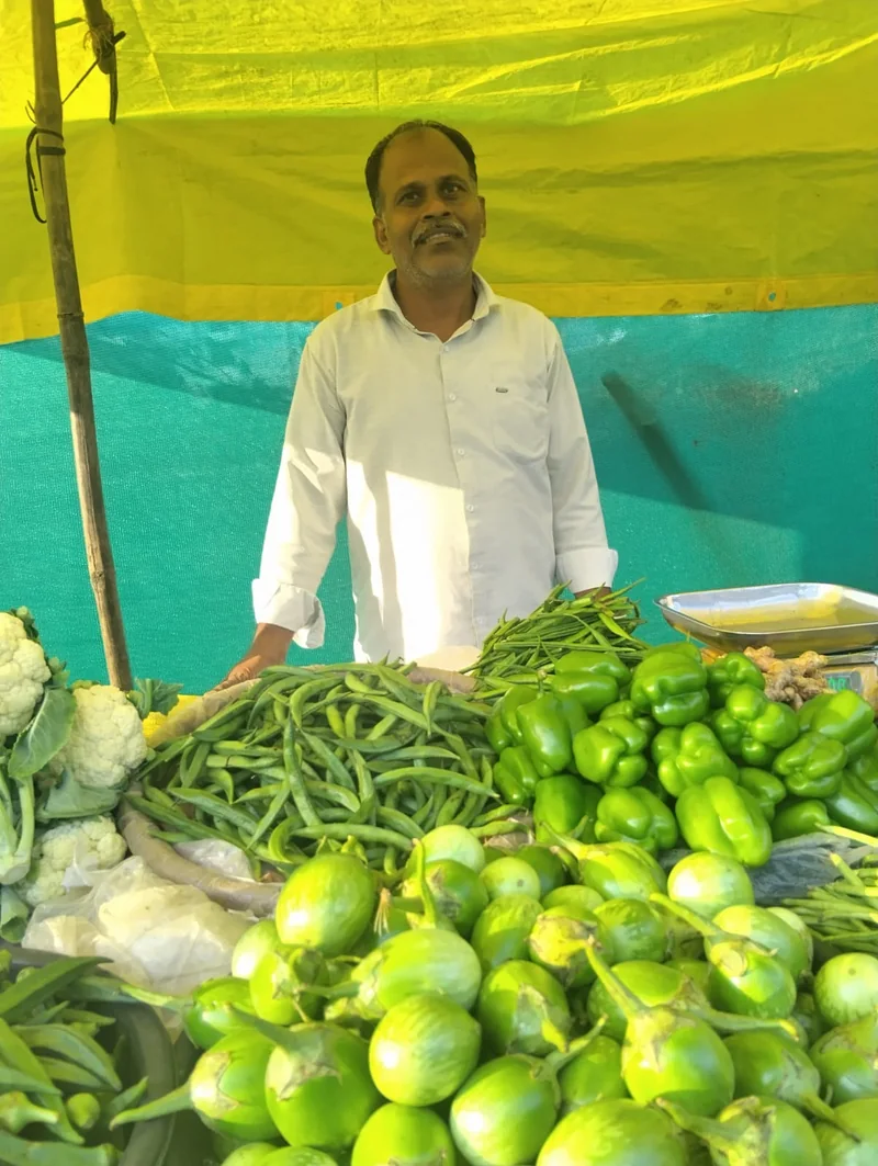 सब्जी व्यवसाय को प्रधानमंत्री स्वनिधि योजना से मिला संबल, चंद्रशेखर ने बढ़ाया कारोबार